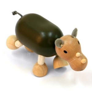 Anamalz Rhino 호주 친환경 원목 장난감 애나멀즈 코뿔소